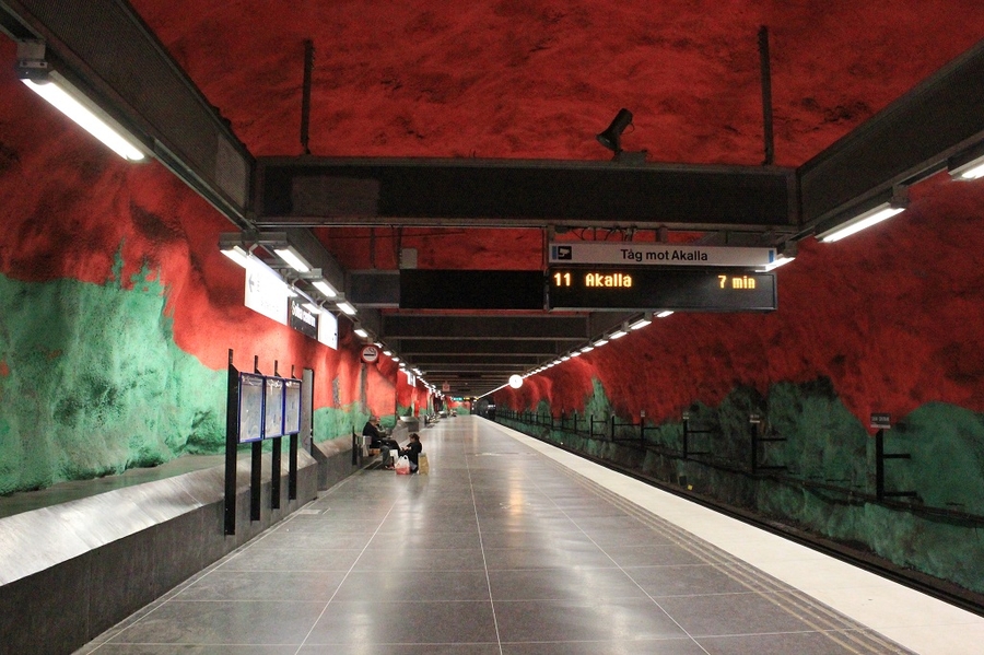 Solna Centrum - metro Estocolmo Solna Centrum - metro Estocolmo