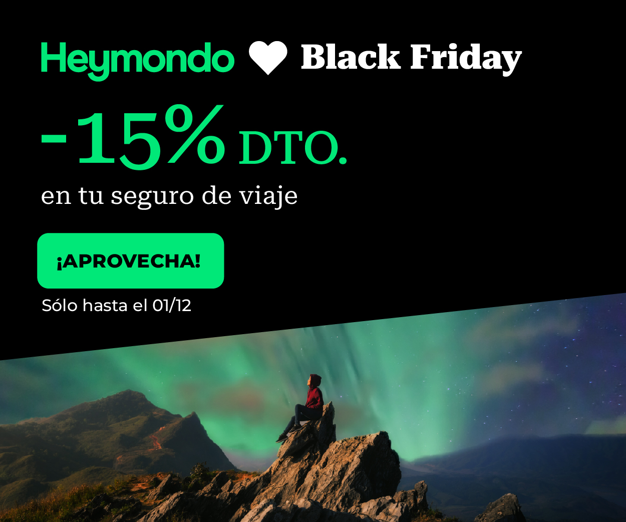 Black Friday Heymondo Islandia