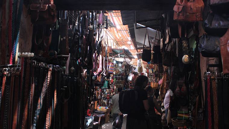 El zoco de Marrakech El zoco de Marrakech