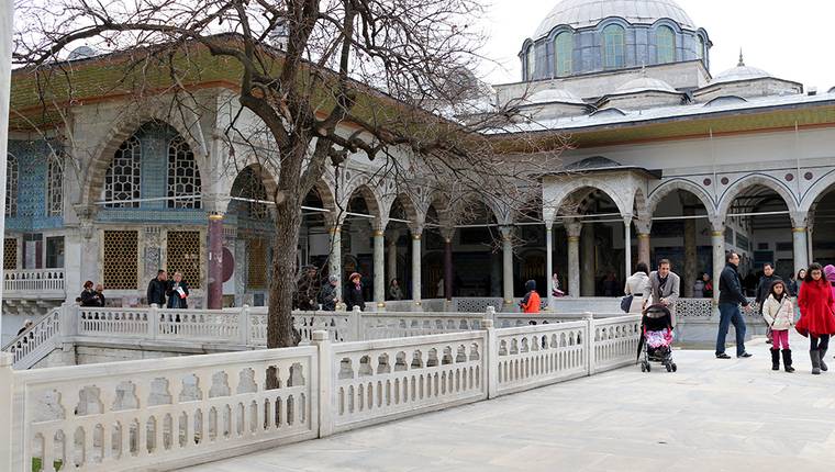 Patios y jardines palacio Topkapi