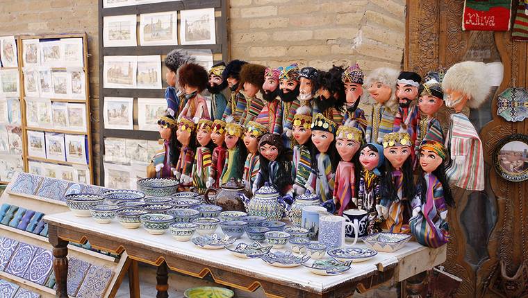 Souvenirs en Khiva