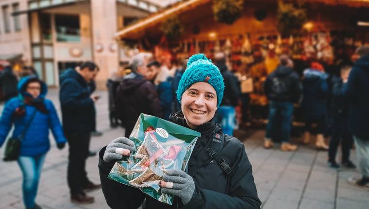 Adornos de Navidad en Munich