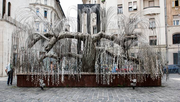 Arbol en la Gran Sinagoga de Budapest