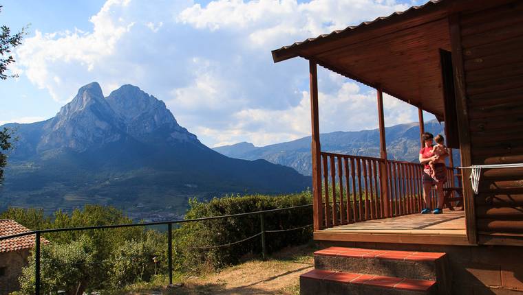 Bungalow con vistas al Cadi y Pedraforca