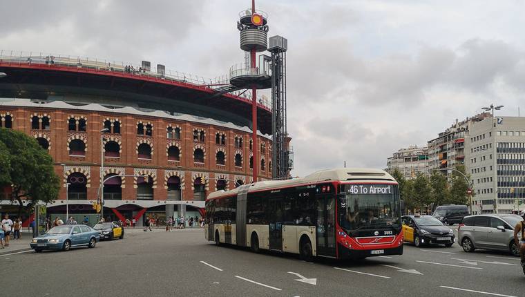 Bus 46 Aeropuerto Barcelona
