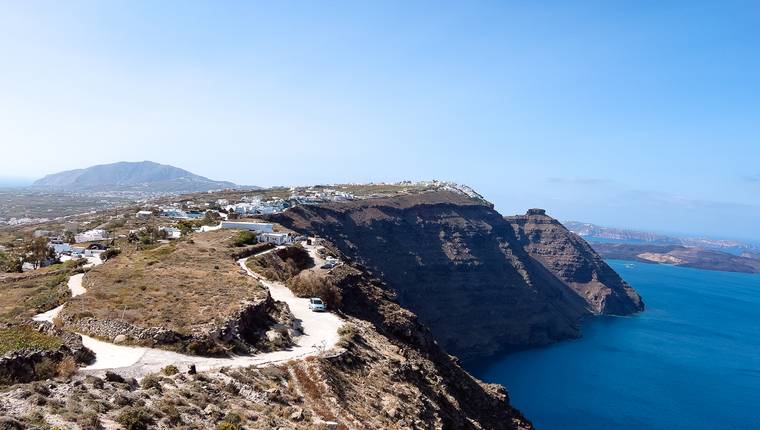 Carreteras de Santorini