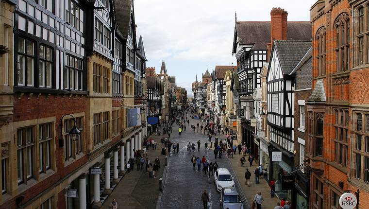 East Gate Street en Chester