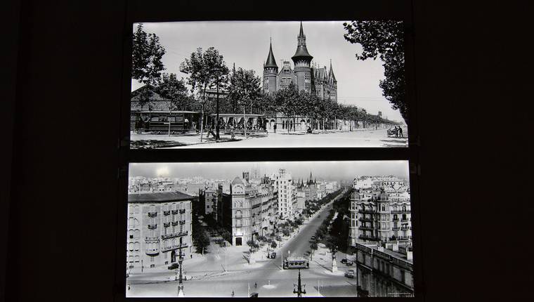 Foto epoca diagonal de Barcelona Foto epoca diagonal de Barcelona