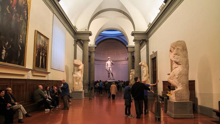 Galeria de la Academia en Florencia