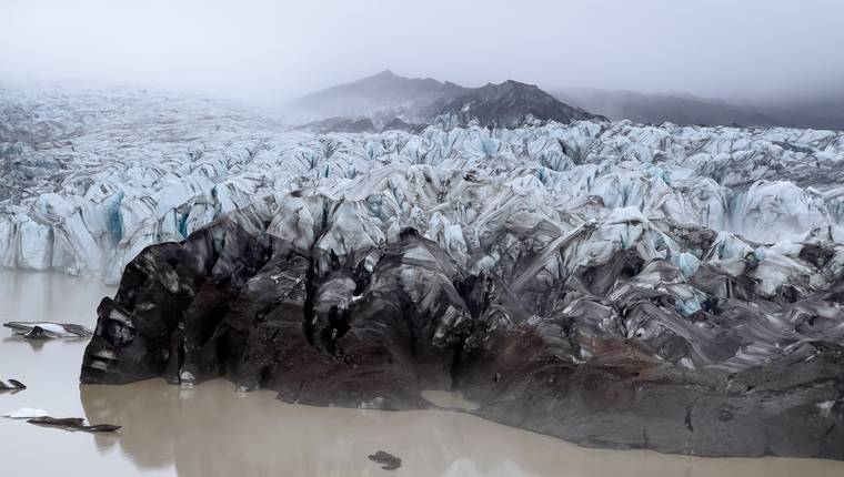 Glaciar Vatjanokull en Islandia