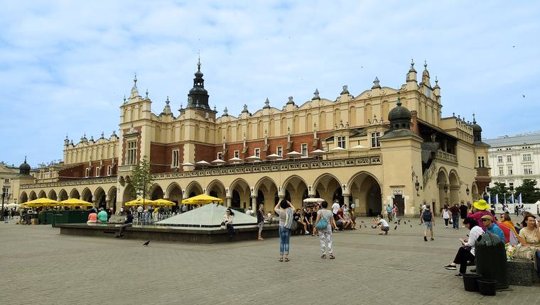 Lonja de los Panos en Cracovia