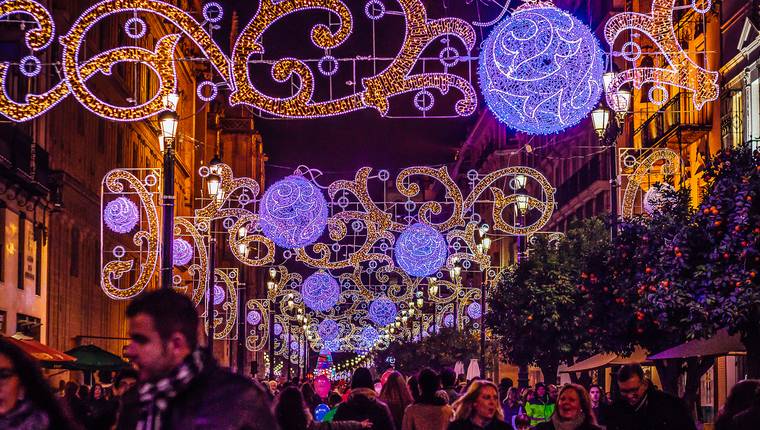 Luminaria Navidad en Sevilla