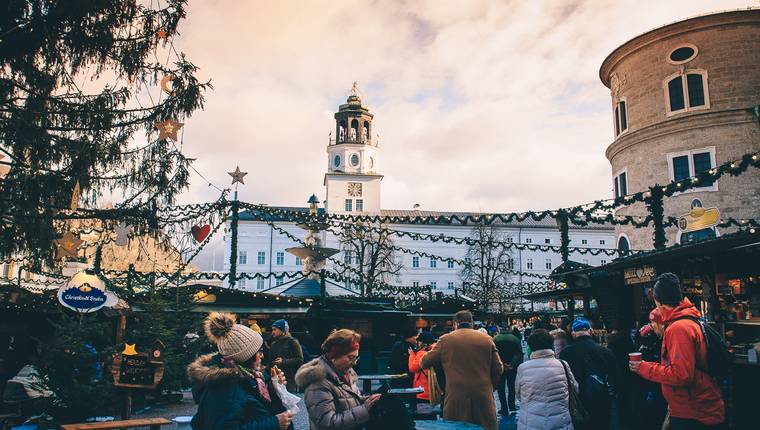 Mercadillo navideño Salzburgo