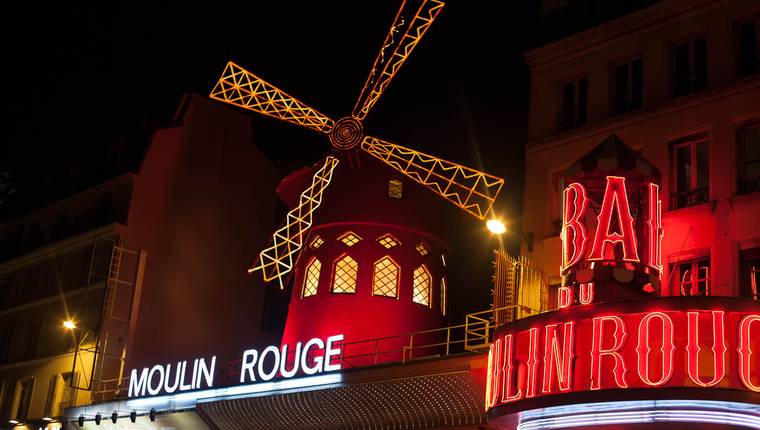Moulin Rouge de noche