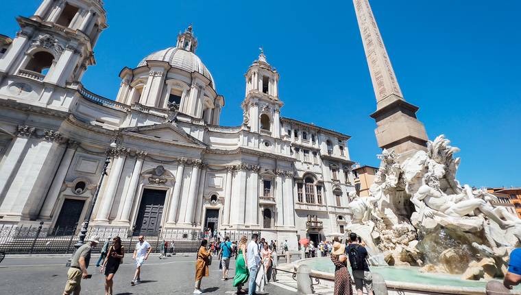 Piazza Navona en Roma