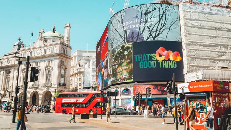 Picadilly Circus en Londres