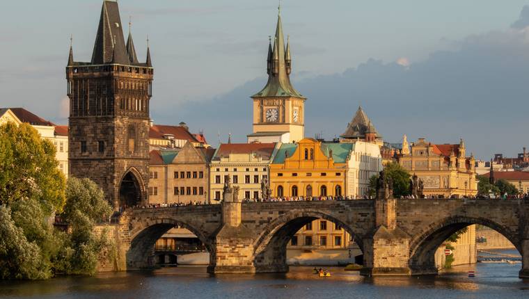 Puente de Carlos en Praga