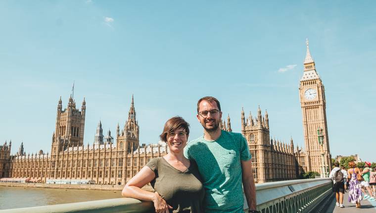 Puente de Westminster, Parlamento y Big Ben