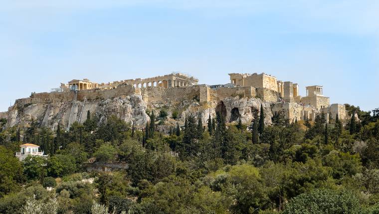 Que ver en Atenas en 4 dias Acropolis desde la Colina de Filopapo