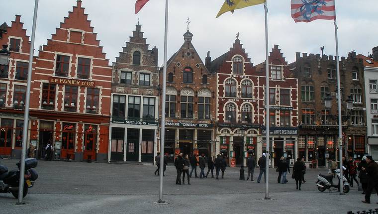 Que ver en Brujas Plaza Grote Markt