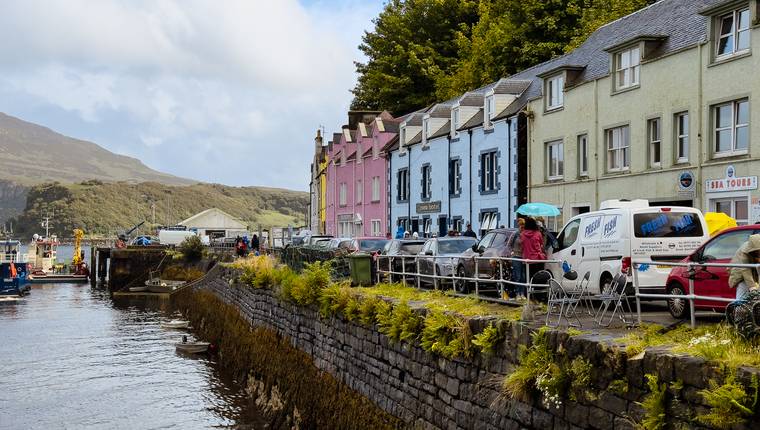 Que ver en Escocia Portree