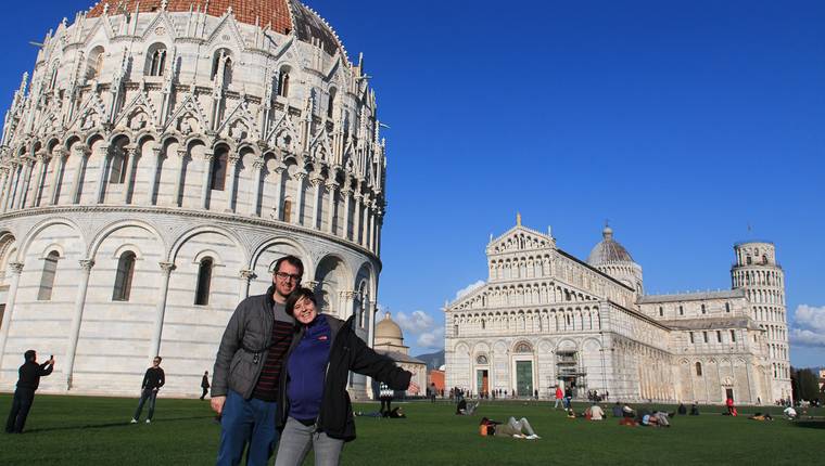 Que ver en Pisa la plaza de los milagros