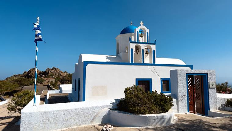 Que visitar en Santorini en 2 dias Iglesia Ortodoxa del Profeta Elias