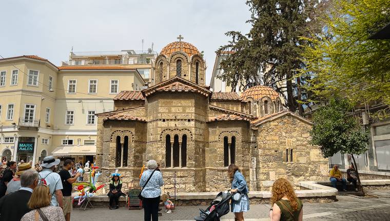 Ruta por Atenas en 1 dia Iglesia Kapnikarea