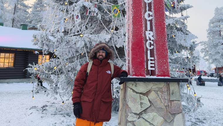 Santa Claus Village circulo polar