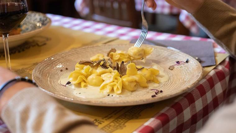 tartufo de Trattoria puente vecchio