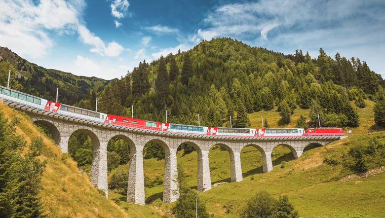 Tren Panoramico Suiza Glacier Express