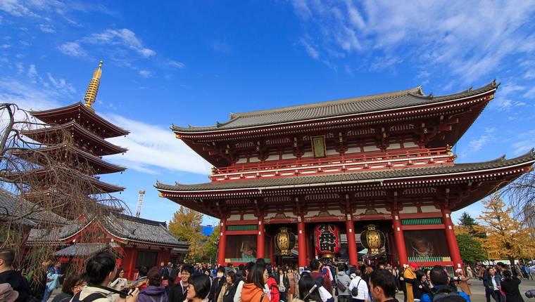 Viajar a Japon Senso-Ji en Kyoto