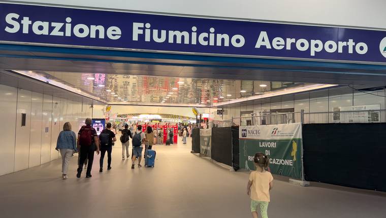 Viajar a Roma e ir desde el aeropuerto de Fiumicino a Roma