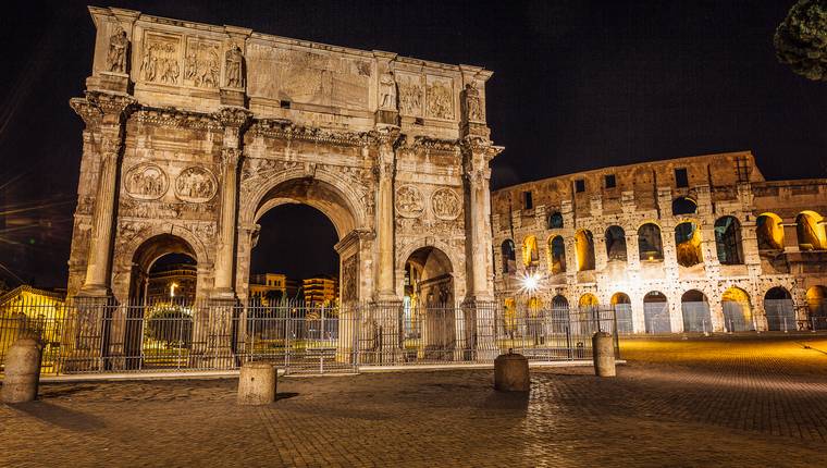 Viajar a Roma en verano noches frescas