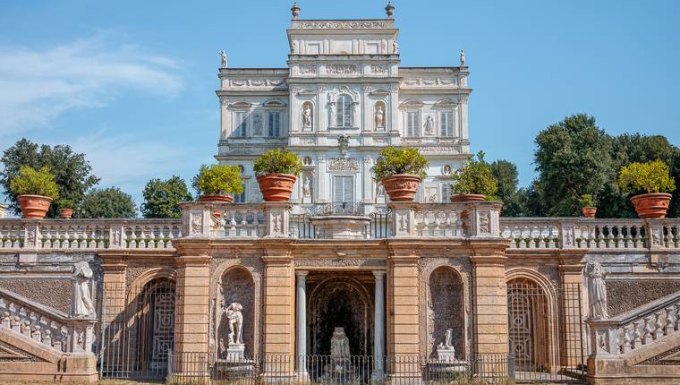 Visitar el Palacio Dora Pamphilj