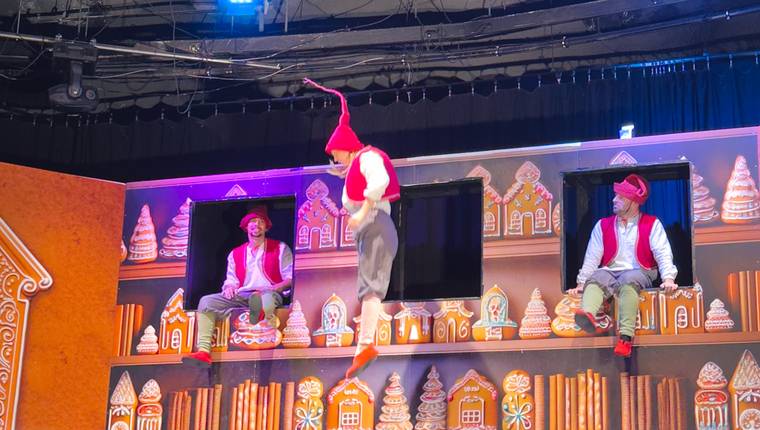 Visitar Santa Park espectaculo