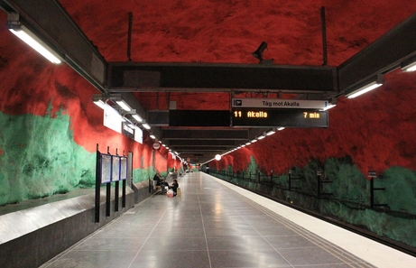 Solna Centrum - metro Estocolmo