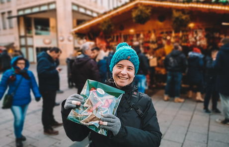 Adornos de Navidad en Munich