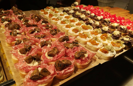 Comida típica de Venecia para chuparse los dedos