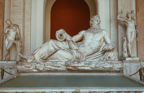 Divinidad Fluvial Arno en los Museos Vaticanos