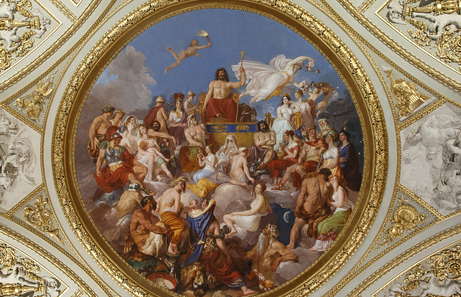 Frescos en el Palacio Pitti de Florencia Frescos en el Palacio Pitti de Florencia