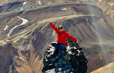 Henar en Landmannalaugar en Islandia