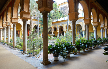 Una visita por el Palacio de las Dueñas de Sevilla