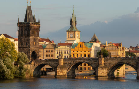 Puente de Carlos en Praga