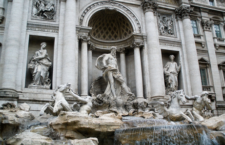 Que ver en Roma la fuente mas famosa de la ciudad Fontana di Trevi
