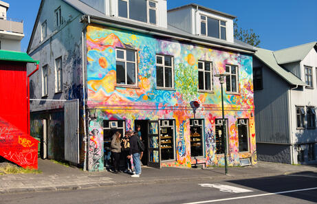 Reikiavik calle laugvegur