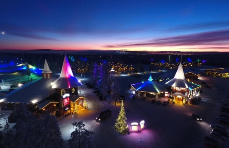 Santa Claus Holiday Village