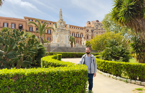 Sicilia Palermo Palacio de los Normandos