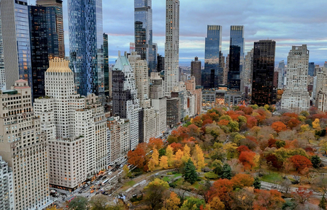 Otoño, junto con la primavera, es la mejor época para visitar Nueva York 