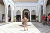 Patio en el palacio Bahia de Marrakech